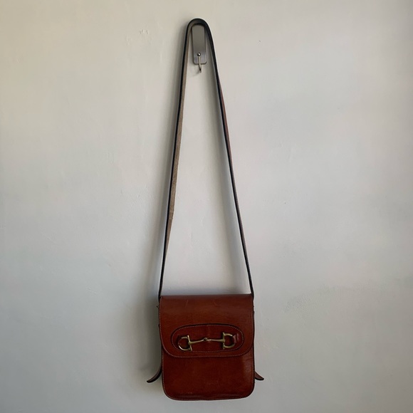 Vintage horsebit crossbody bag. - Picture 2 of 8